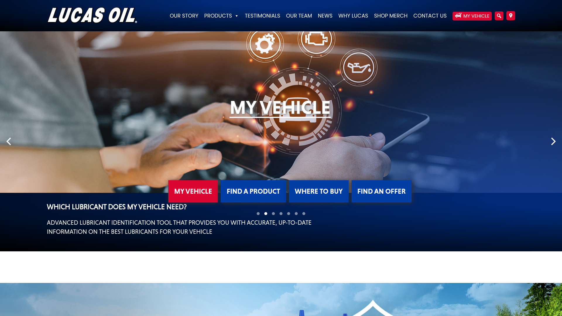 1. Lucas Oil Marine Grease Homepage