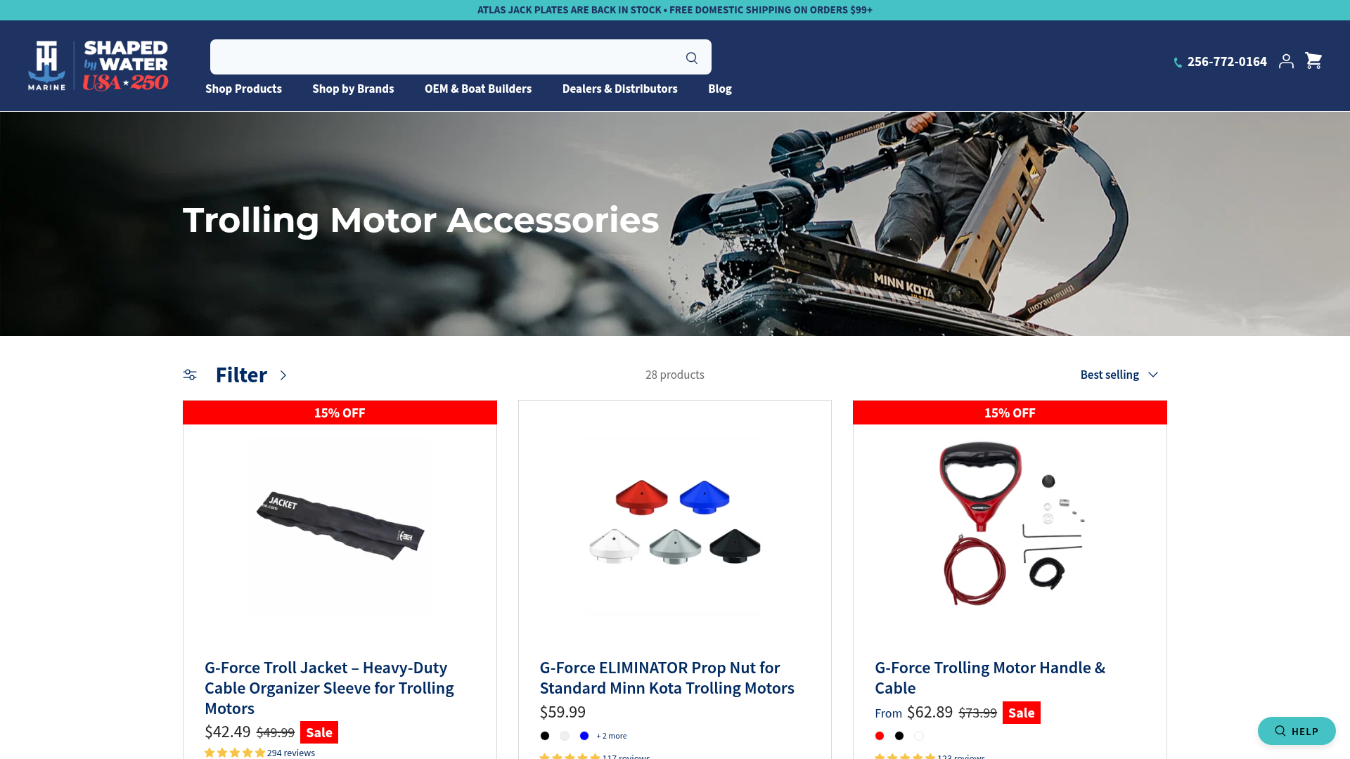 3. T-H Marine Supplies Homepage