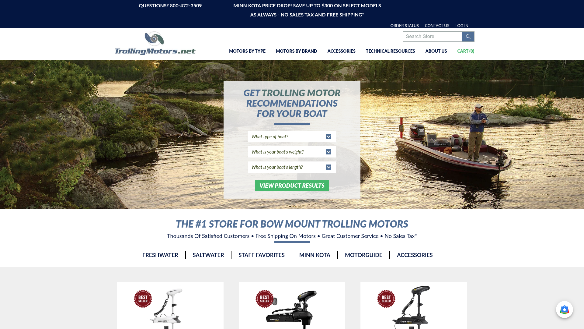 4. TrollingMotors.net Homepage