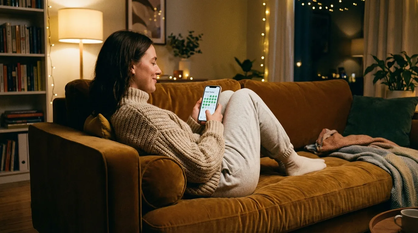 Calm evening habit review