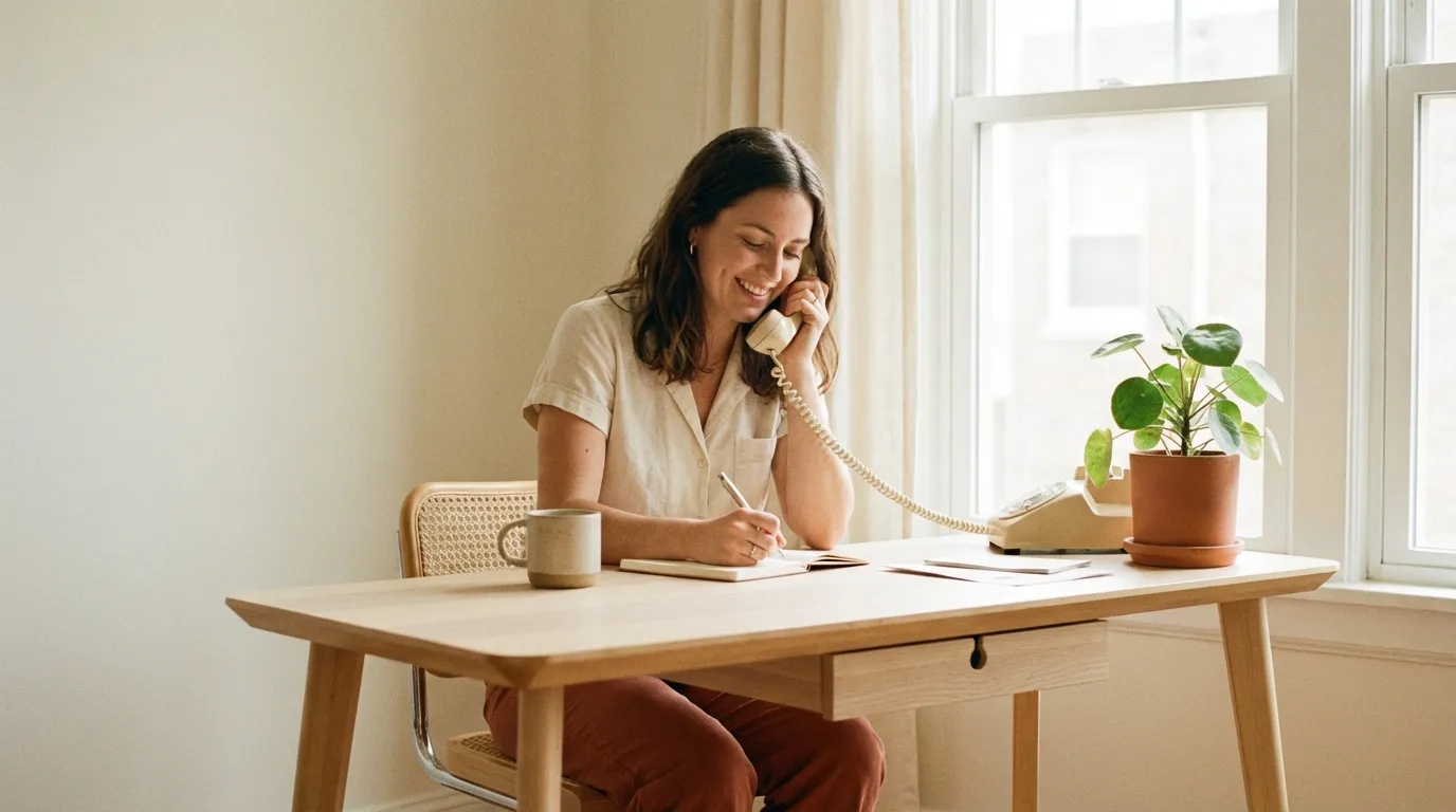 Calm habit tracking moment