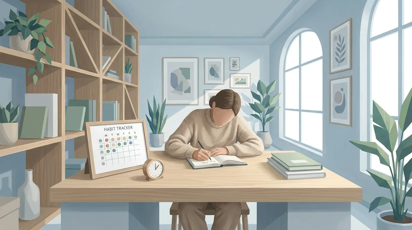 Self Improvement: How to Focus Better with Daily Habit Tracking