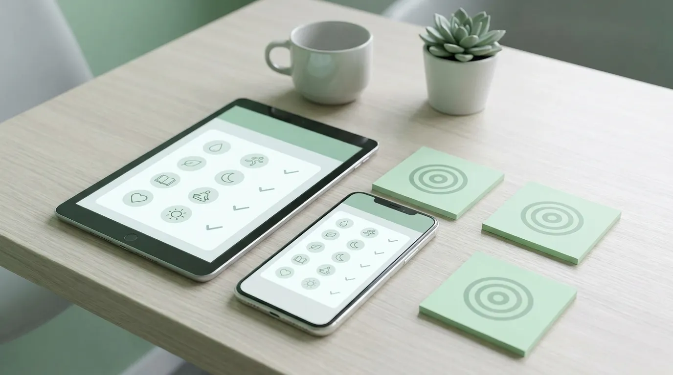 Habit tracking and daily routine system