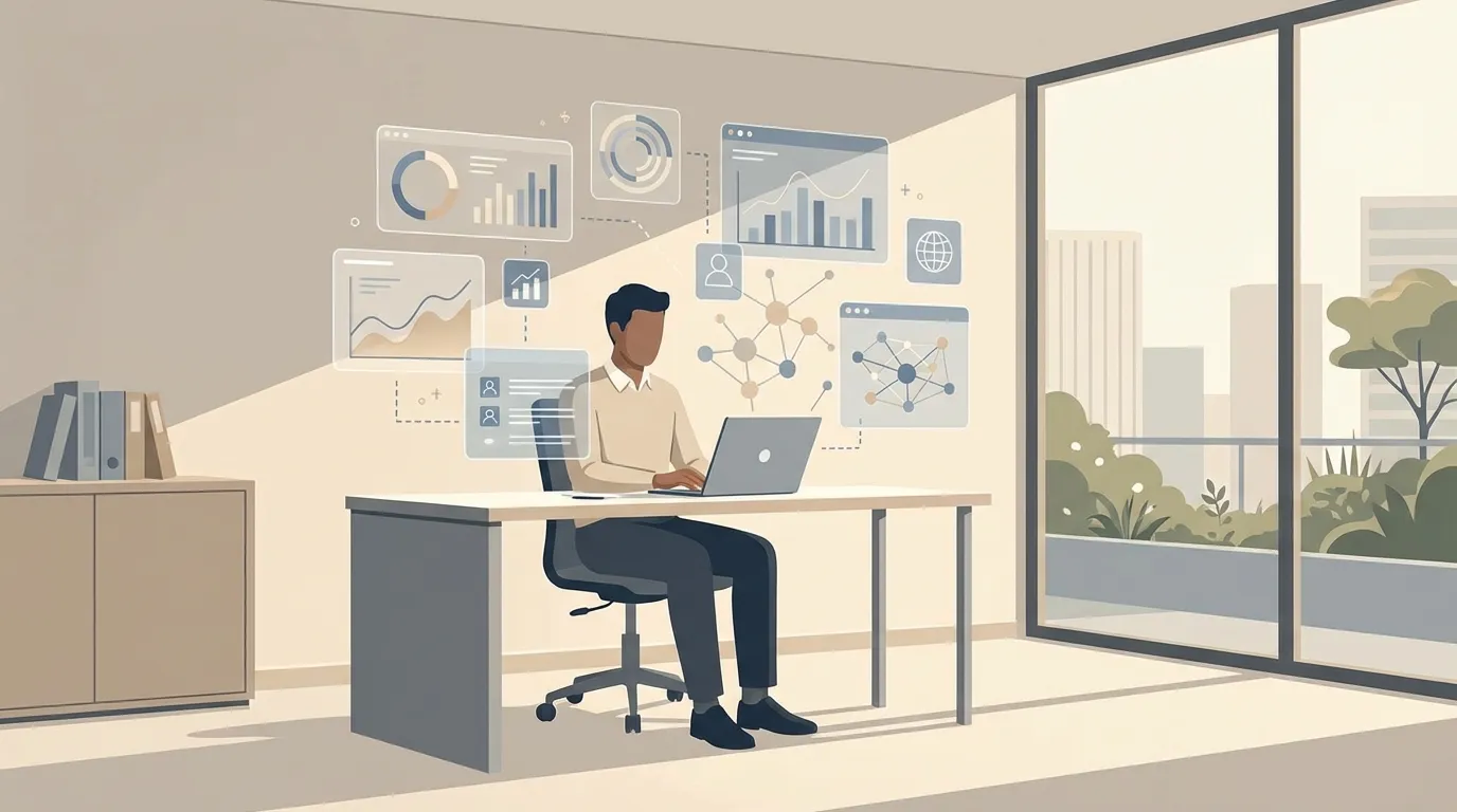 Human and AI content workflow