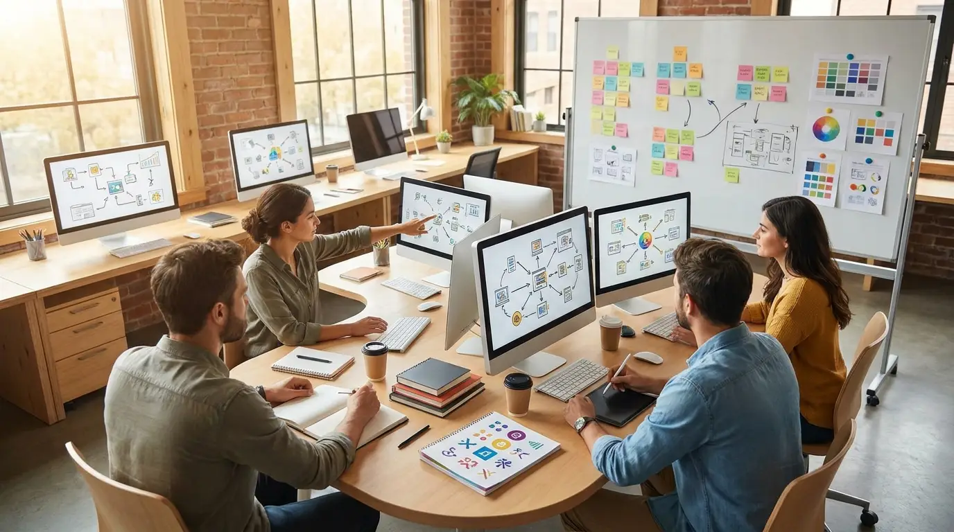 SEO team building topical authority hub