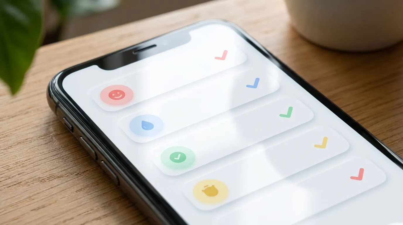 Visual habit streak progress on digital app