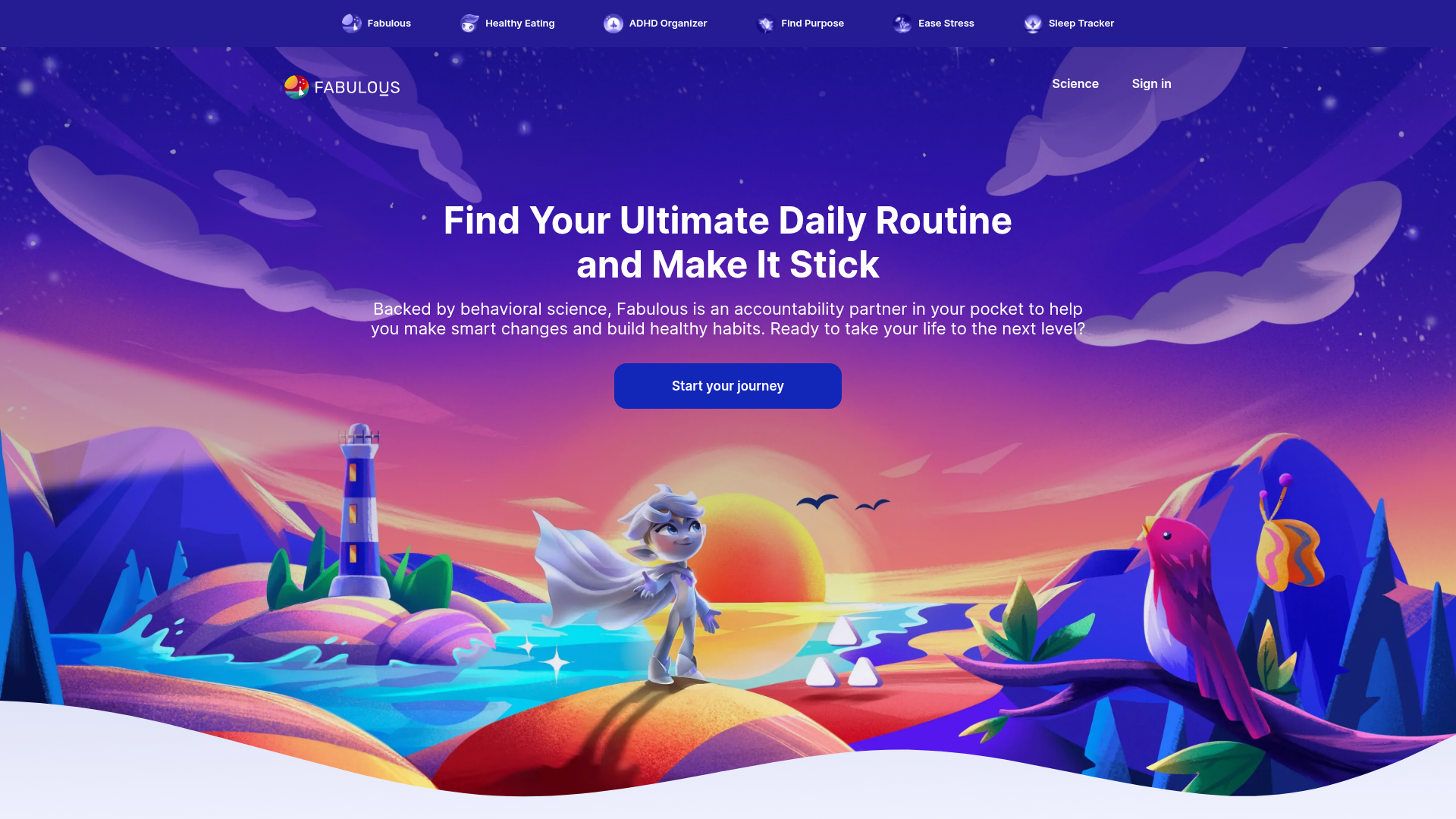 Unique Value Proposition Homepage