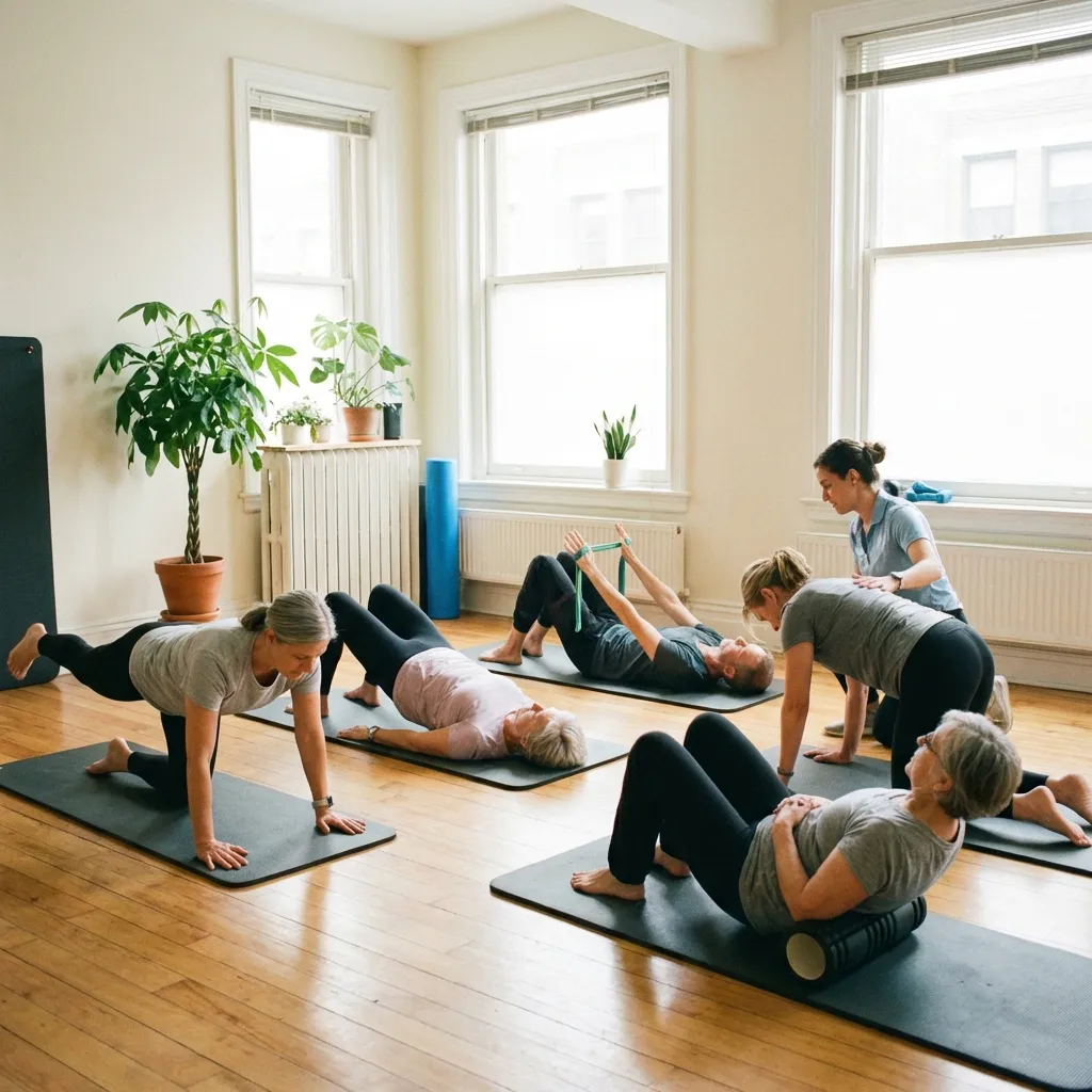 Gruppenübungen für den Rücken