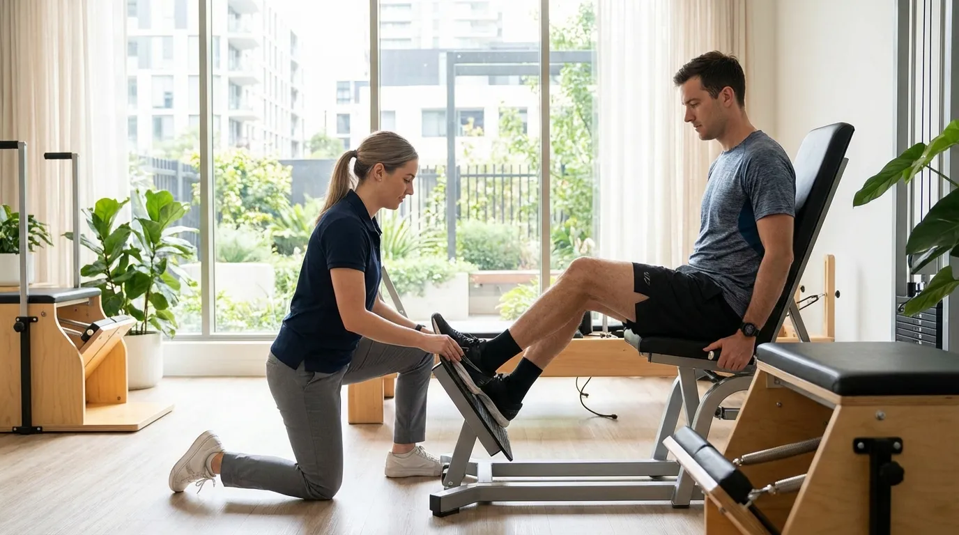 Physiotherapeutische Übung