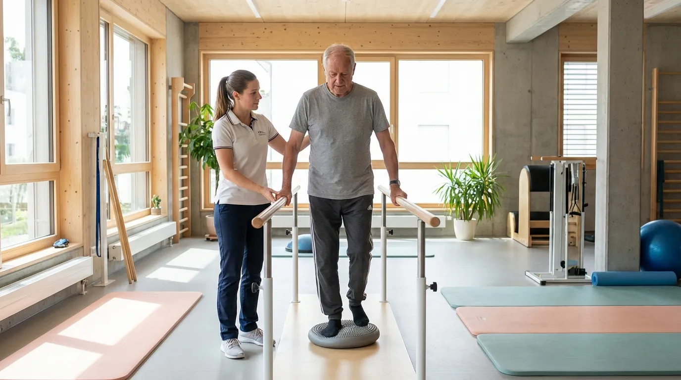 Physiotherapeutisches Gleichgewichtstraining