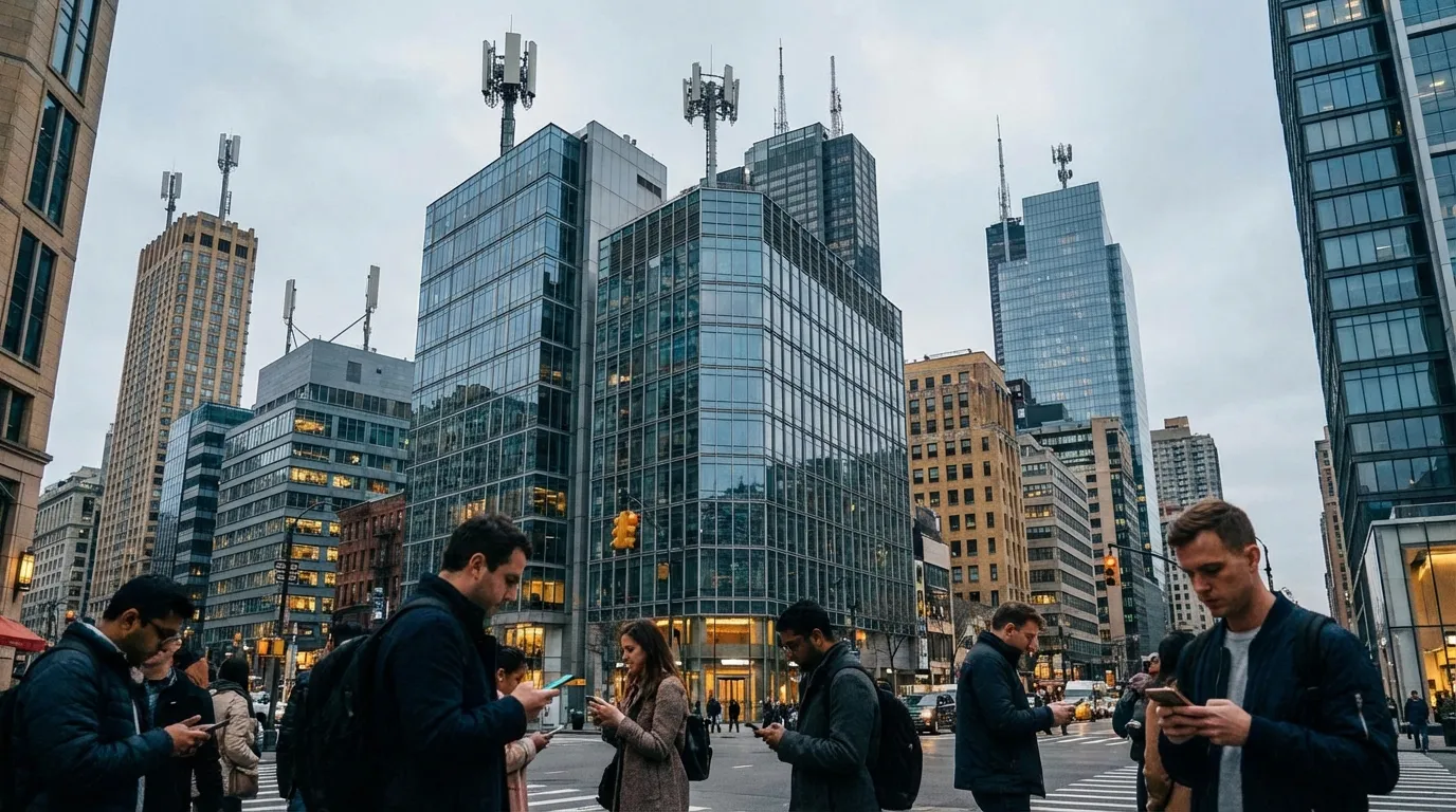 5G‑Netz in der Stadt