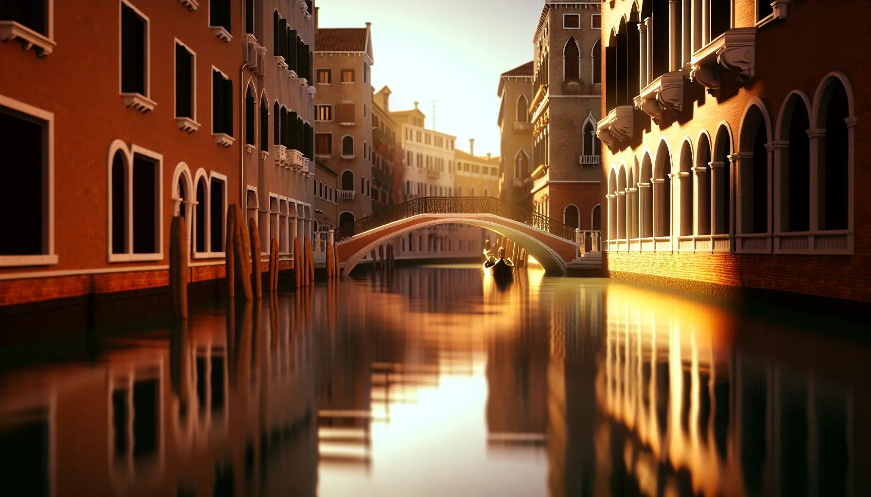 Venedig abseits der Touristen: Authentisch erleben 2 Abendstimmung am Kanal