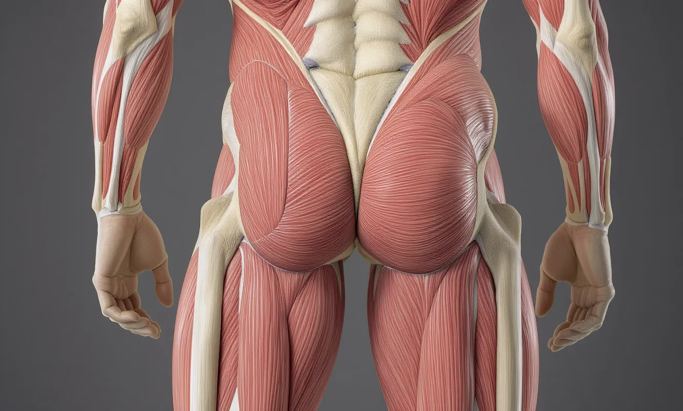 Anatomische Darstellung des Quadratus Lumborum beim Training