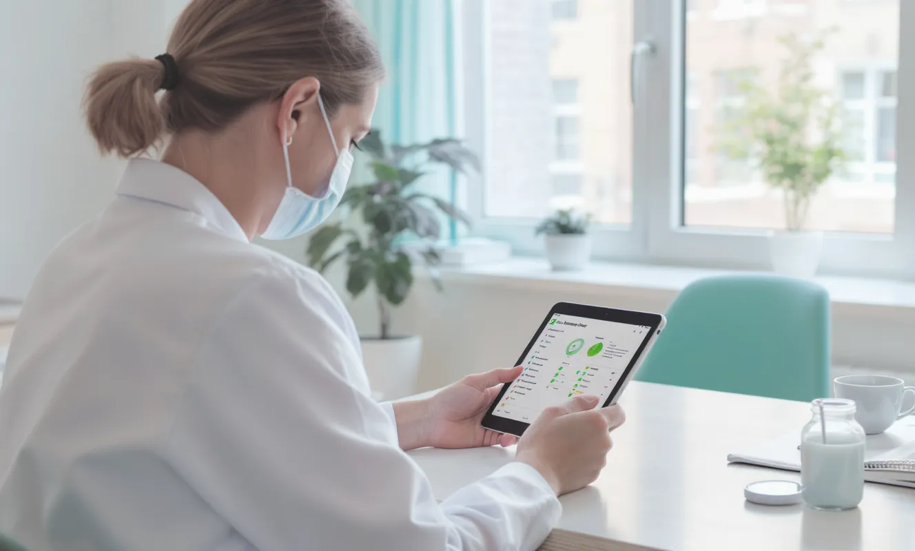 Gesundheit 2026: Top 5 Trends im Patientenmanagement 1 Digitale Patientenakte auf einem Tablet