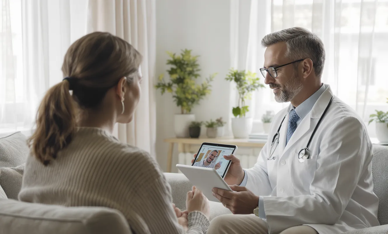 Telemedizin: Die besten Anbieter für 2026 im Vergleich 1 Digitale Videosprechstunde mit Arzt