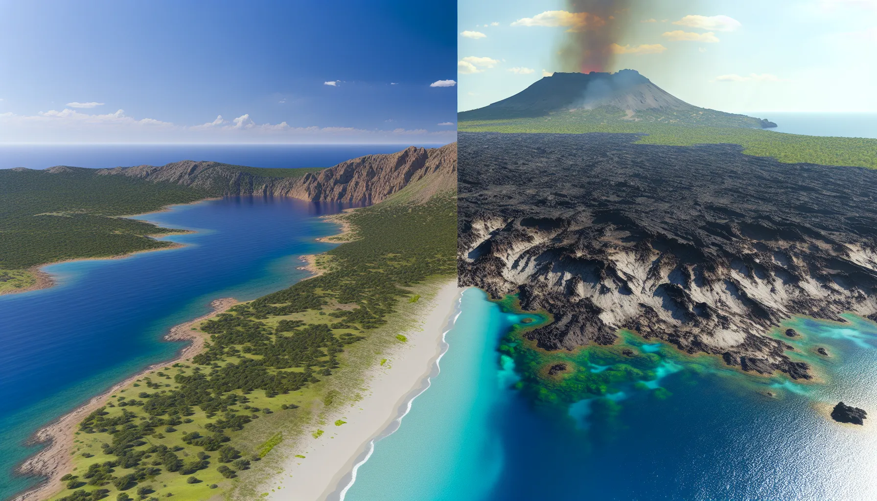 Sardinien vs Sizilien Urlaub: Welche Insel passt zu welchem Urlaubstyp? 1 Küstenlandschaft Sardinien und Sizilien im Vergleich