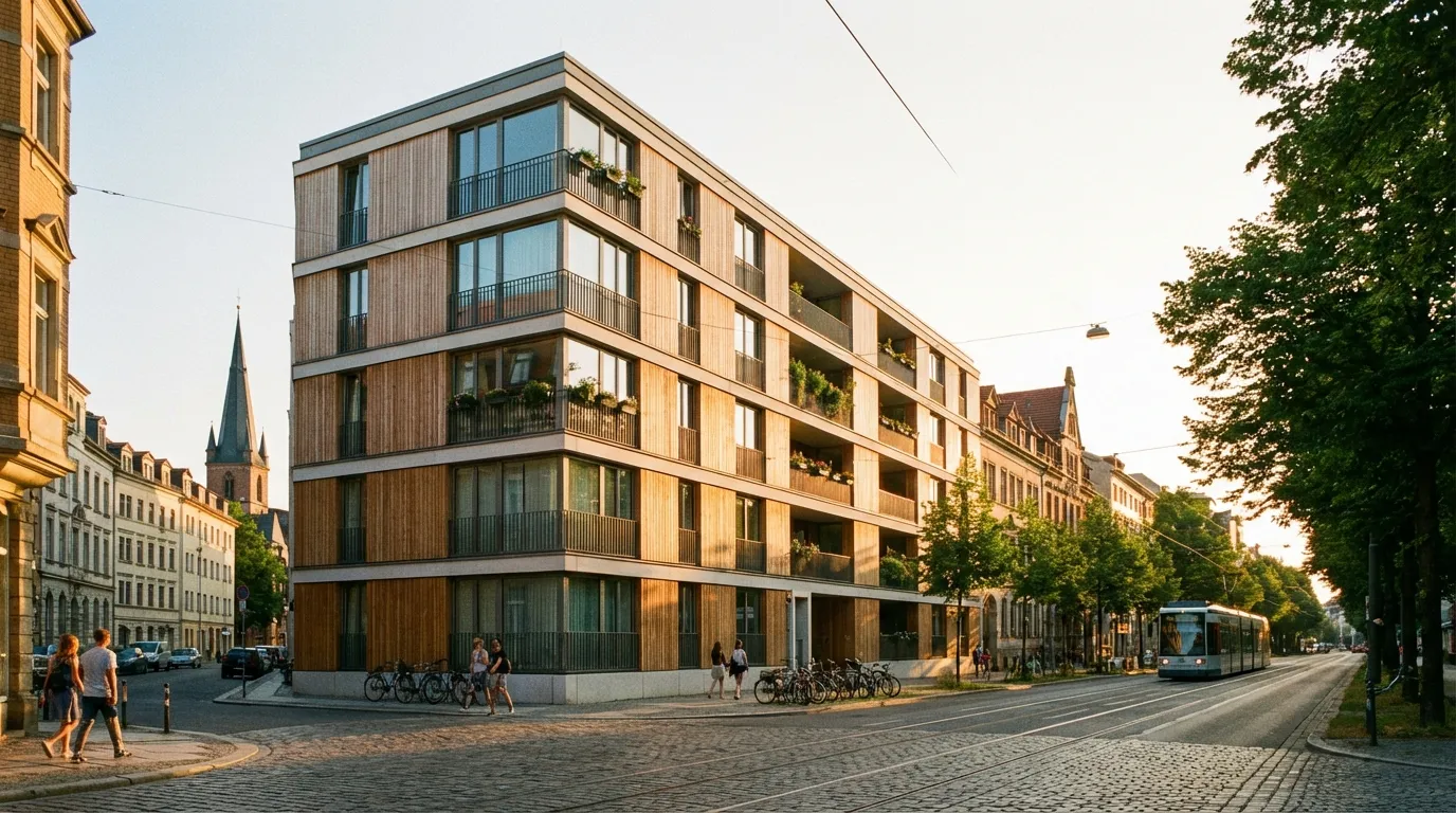 Immobilien Kauf für Ausländer in Deutschland 2026 1 Moderne Wohnimmobilie in deutscher Stadt