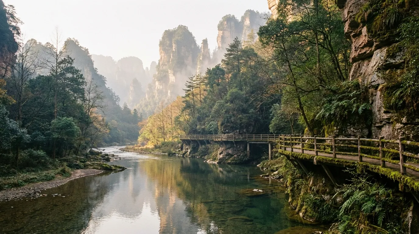 Nachhaltiger Nationalpark in China