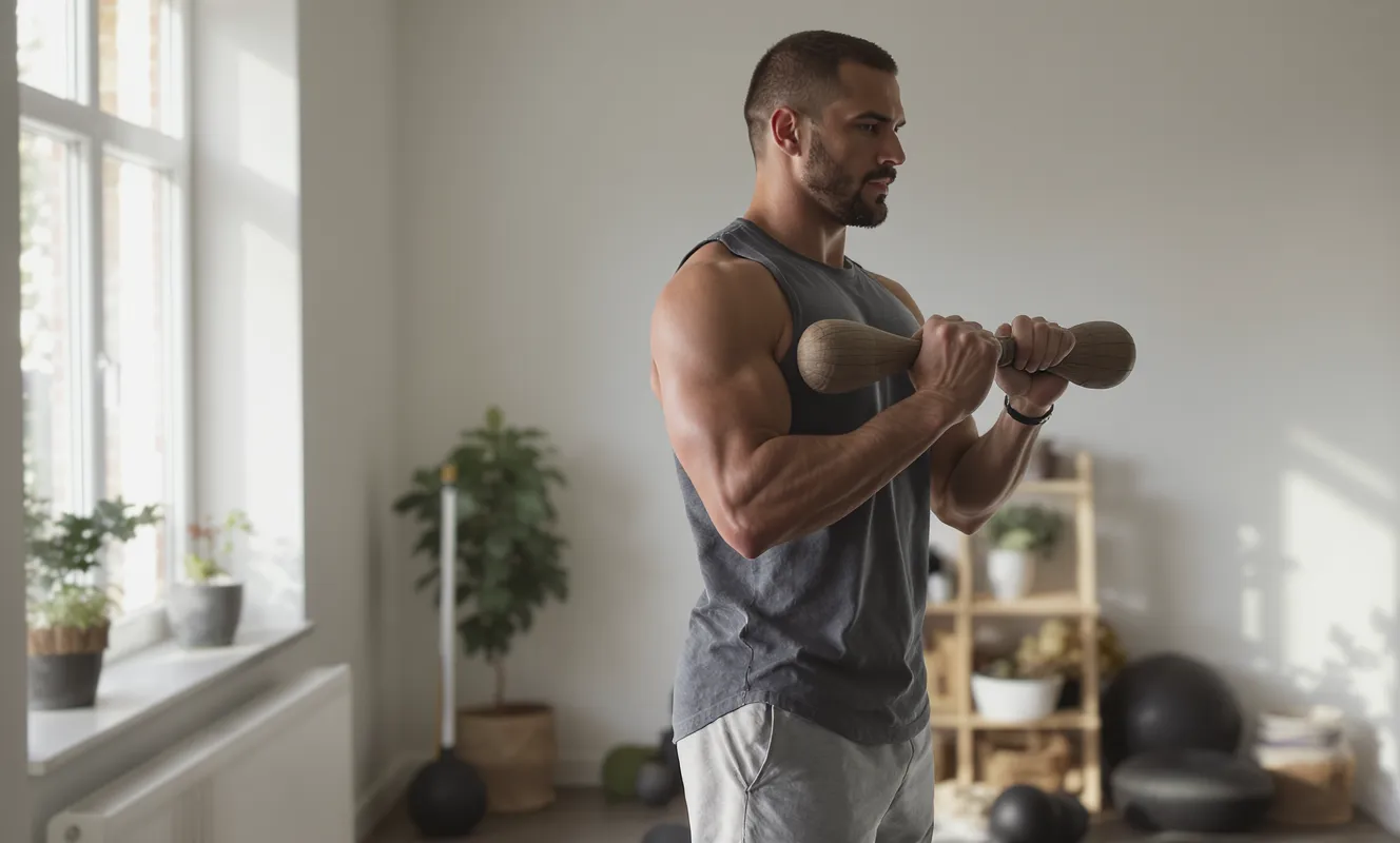 Schultertraining mit Macebell und Indian Clubs