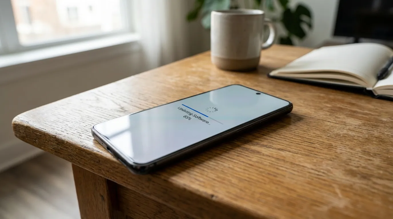 Smartphone Software Update Prozess