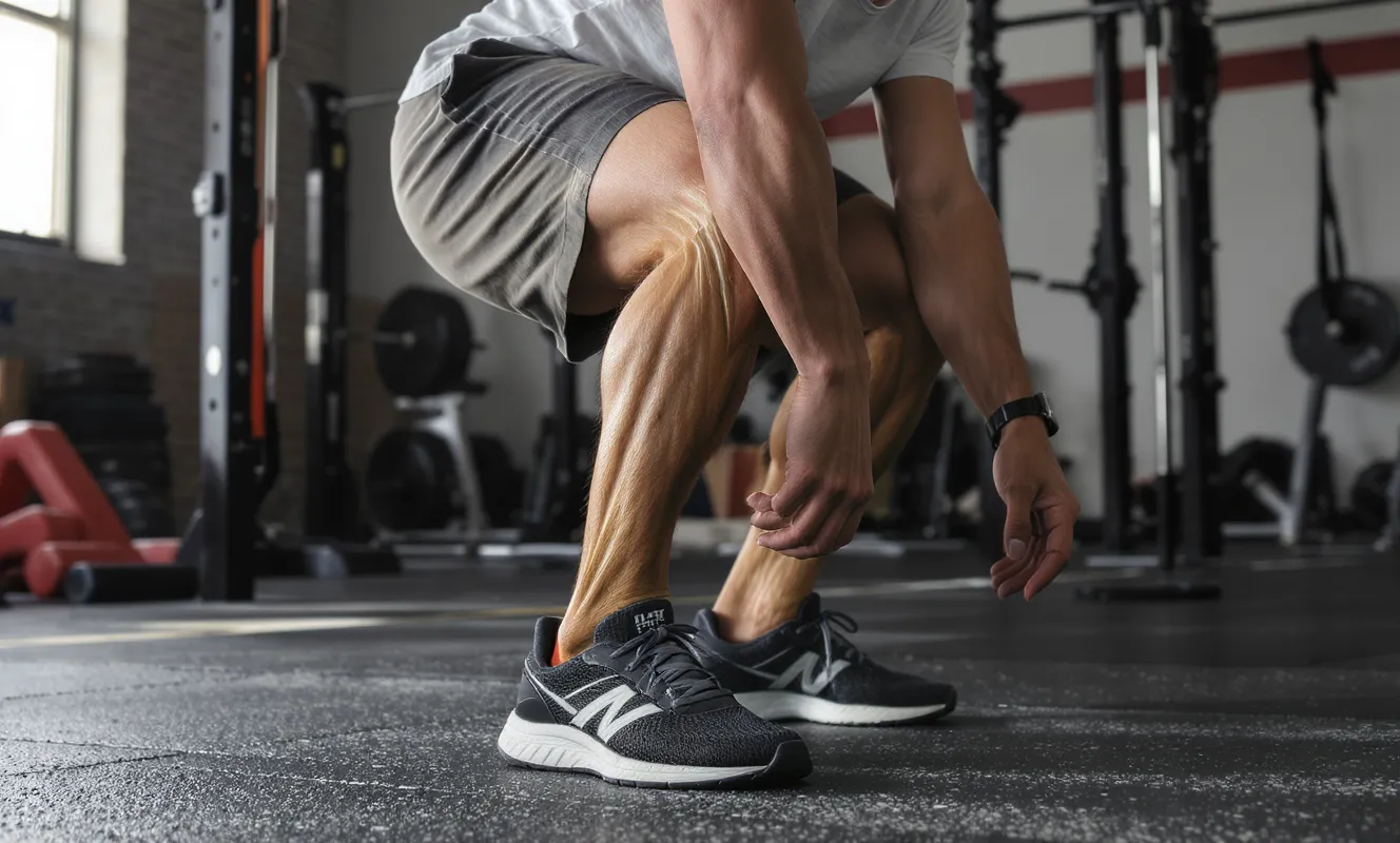 Tibialis Anterior Training bei Kniebeugen