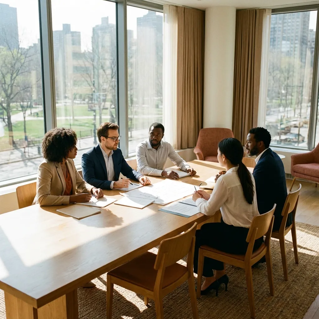 Symbolbild einer Eigentümerversammlung