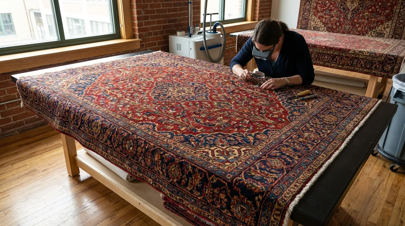 Identifying Genuine Persian Rugs: Cleaning & Care Guide