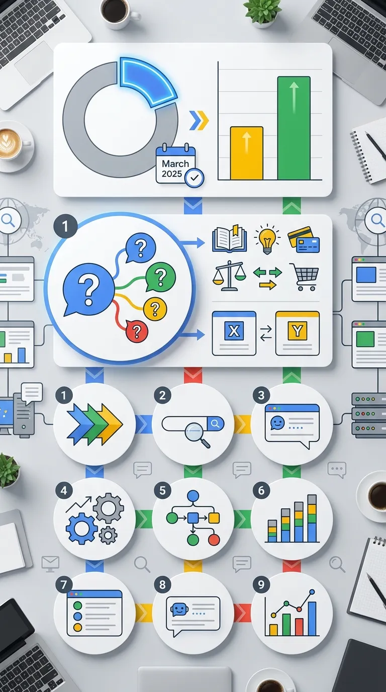 AI Overview CTR and visibility trends infographic