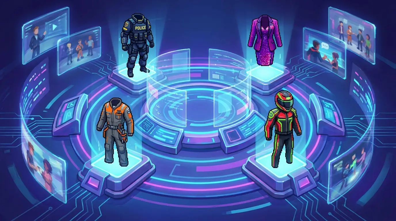 GTA roleplay outfit concepts for different server jobs