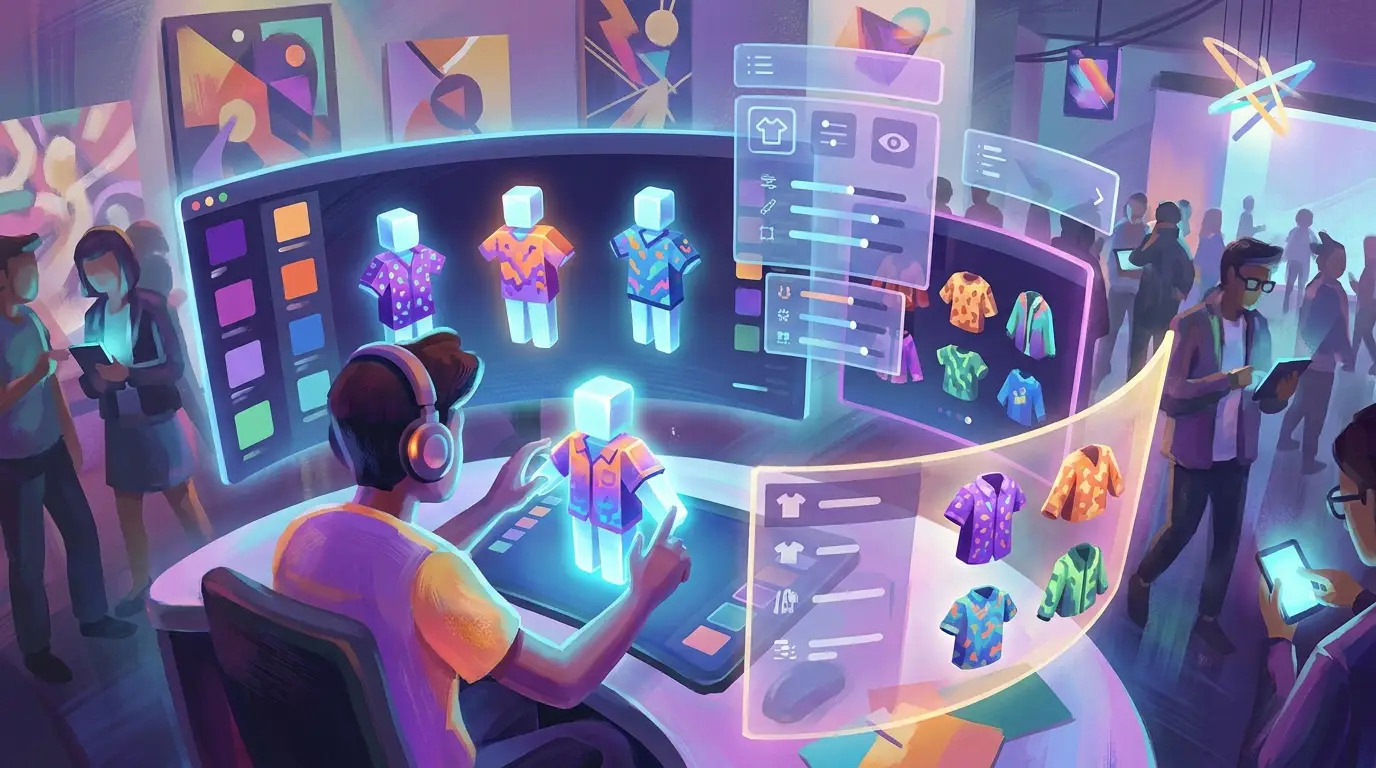 Roblox outfit concept testing workspace