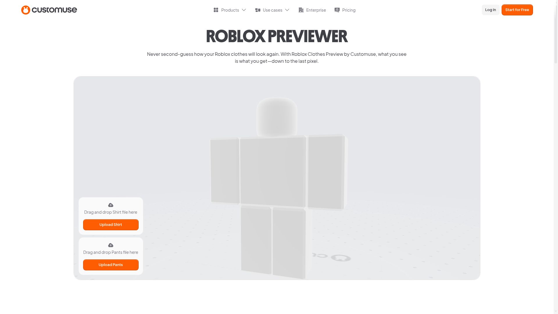 Unique value proposition Homepage