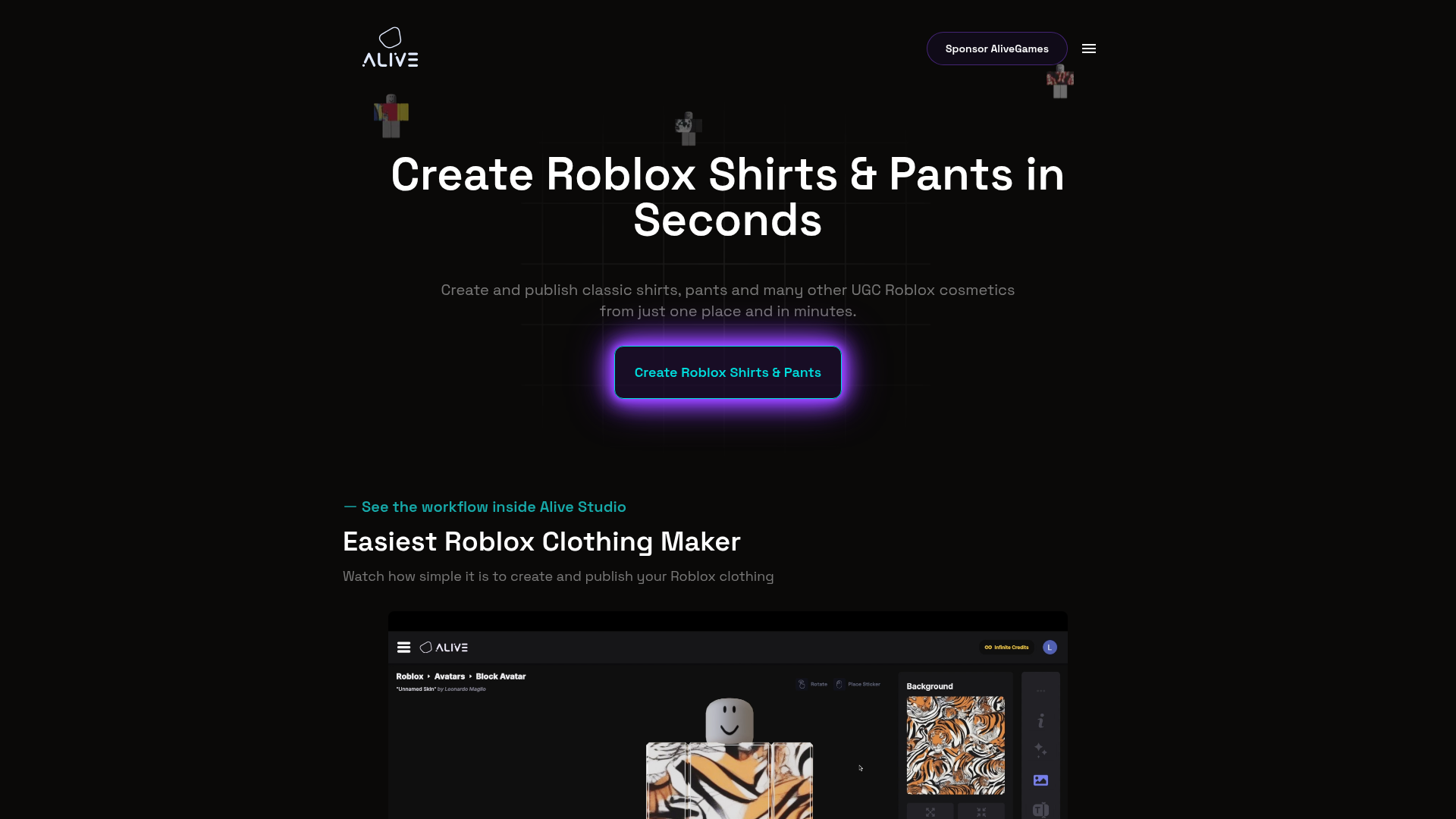 Real-world use case Homepage