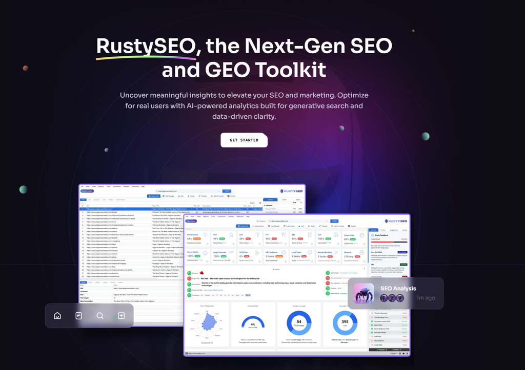 Rusty SEO Open Source SEO Software