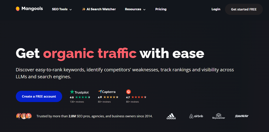 Mangools yet another semrush alternative