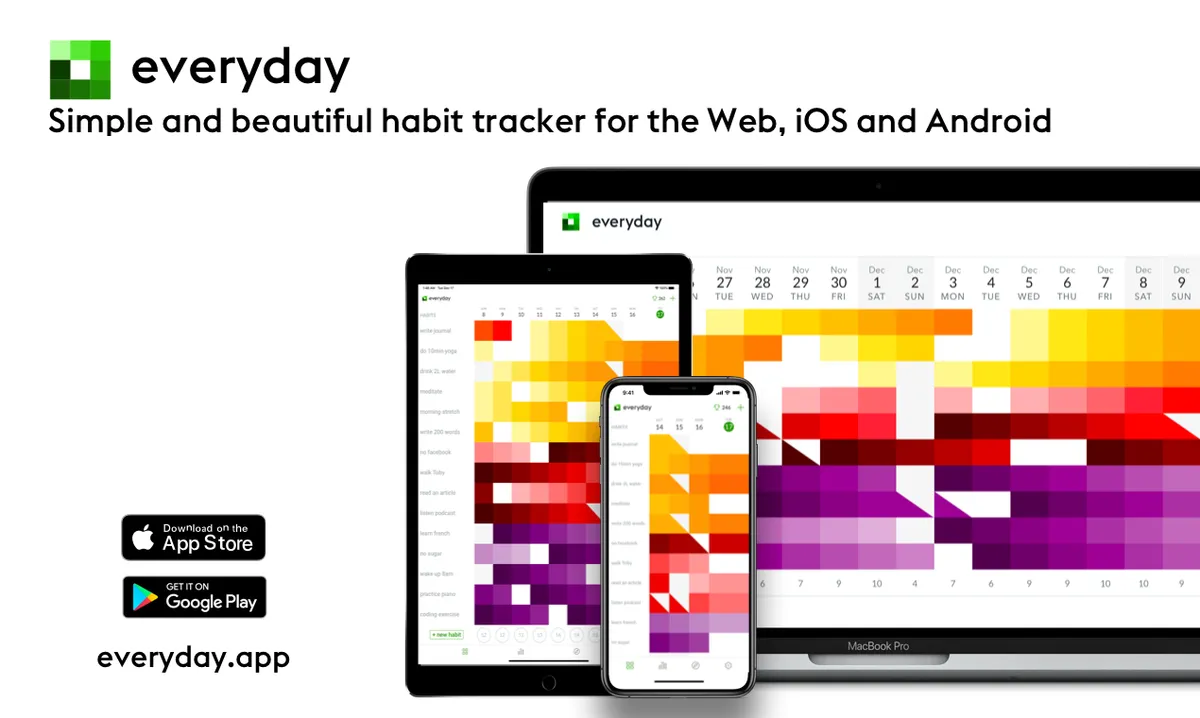 Everyday feature page