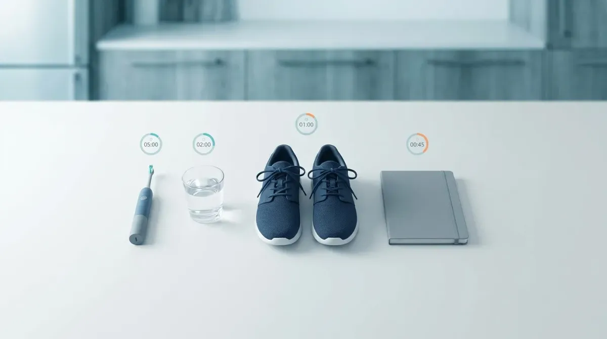 simple habit stacking visual with toothbrush water glass sho 1 659017