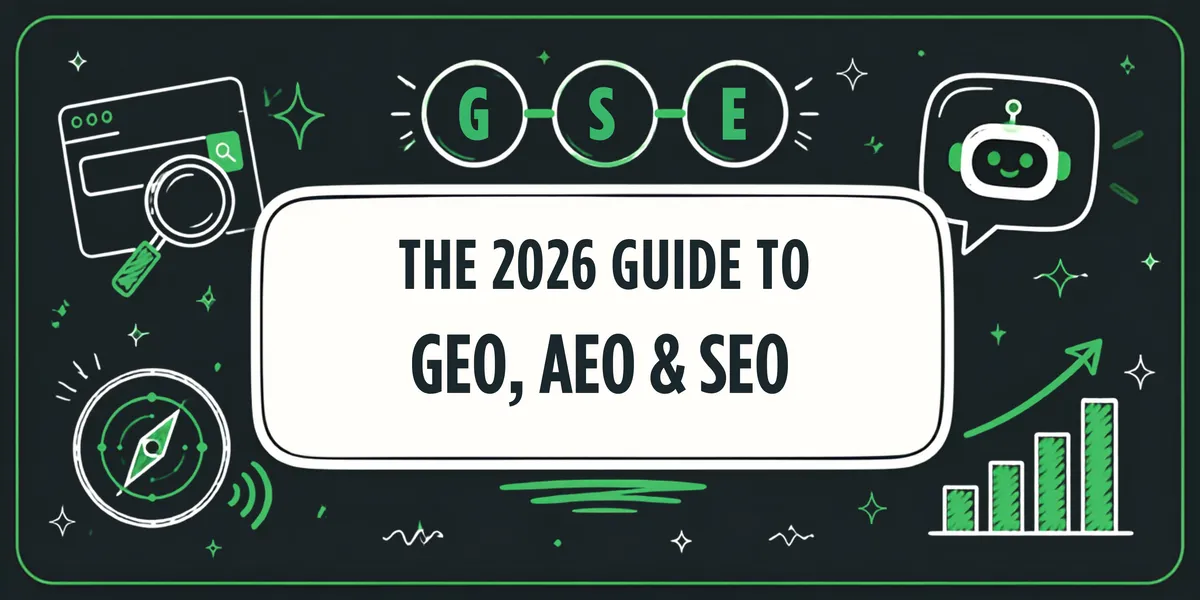 GEO vs SEO vs AEO: The 2026 Guide