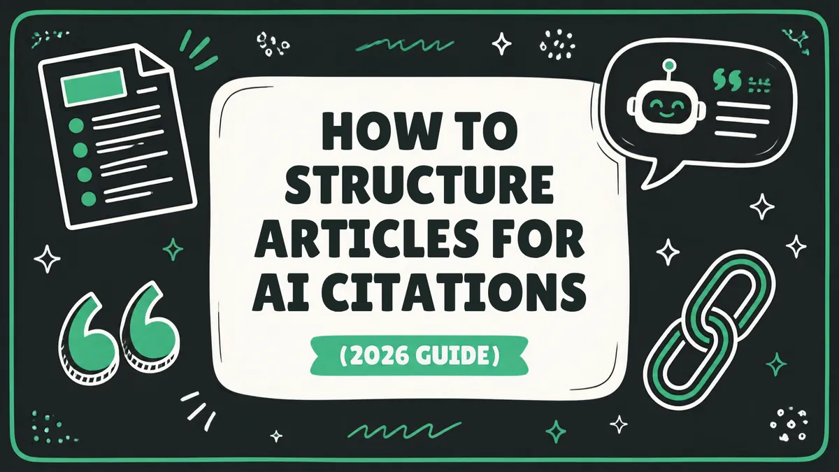 How to get cited in AI search