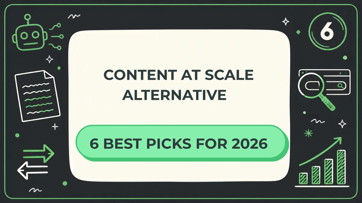 Content at Scale Alternative: 6 Best Picks for 2026
