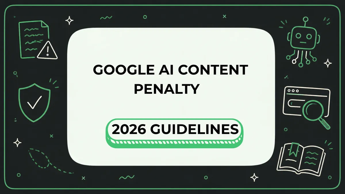 Google AI Content Penalty: 2026 Guidelines
