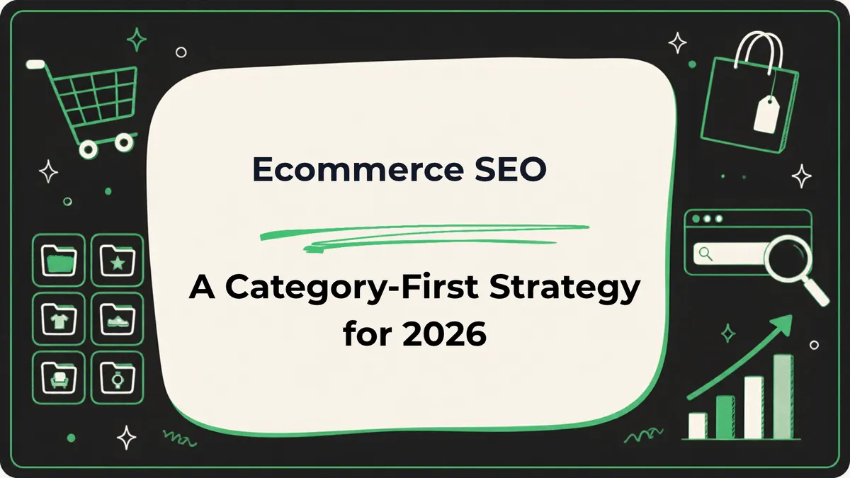 Ecommerce SEO: A Category-First Strategy for 2026